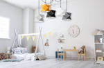 Lampa wisząca do pokoju dziecka typu pająk kolorowa Diament Spyder 5
