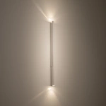 Kinkiet LASER WALL 2xG9 wys.78cm  szer.2.5cm | Biały 11813