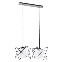 Nowoczesna lampa do sypialni SAGITO TRACK 2xE14 wys. 90cm | biały