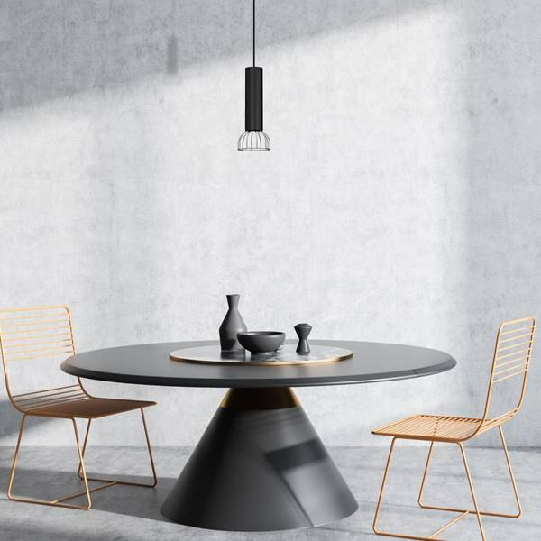 Lampa Wisząca DANTE, MLP7359, czarny/chrom, 1x8W LED GU10