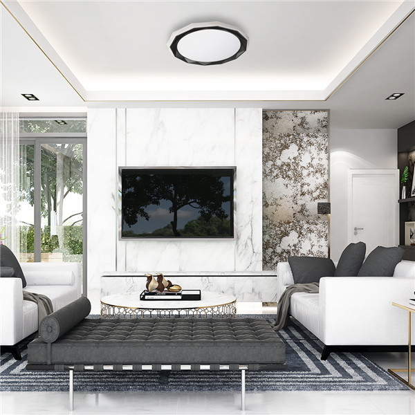 Plafon OSCAR BLACK 45W LED Ø530 mm ML6178