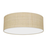 Lampa sufitowa MARSHALL WHITE / RATTAN 3xE27