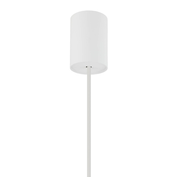 Lampa wisząca kompozytowa elipsa CANOE 40W 5x E27 wys. 250cm | biały