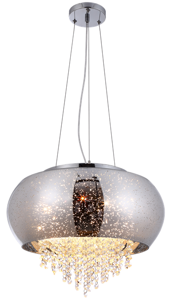 Nowoczesna lampa wisząca STARLIGHT CHROME ML3790