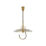 Nowoczesny lampa sufitowa HAK I złoty śr. 48cm