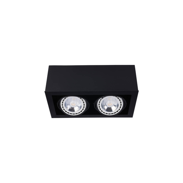 Lampa sufitowa BOX II Black ES111 