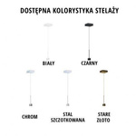 Oświetlenie sufitowe Diament GOLD