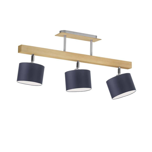 Lampa sufitowa do pokoju dziewczynki różowe abażury Hollywood