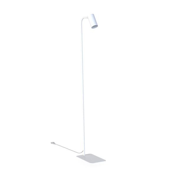 Lampa podłogowa stojąca MONO 120cm 10W GU10 | biały