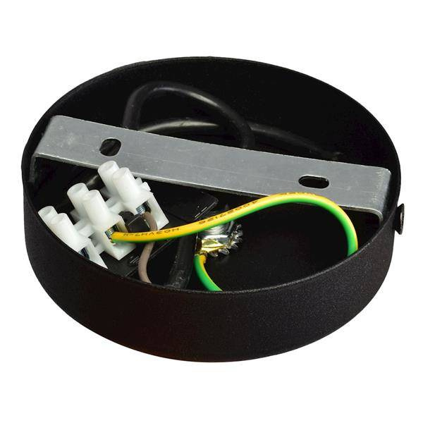Nowoczesna lampa wisząca DANI BLACK/CHROME 1xGU10 MLP6231