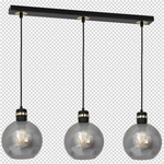 Lampa wisząca listwa OMEGA BLACK / GOLD MLP6531