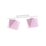 Lampa sufitowa do pokoju dziecka Pastelowy Diamencik 2xE27