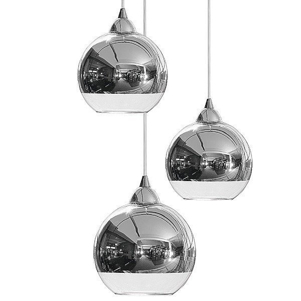 Lampa wisząca GLOBE III chrom