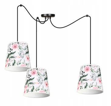 Lampa dziecięca typu pająk Stożek Spyder 3