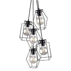 Lampa vintage FIORD V zwis retro 9665