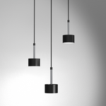 Lampa wisząca ARENA, MLP7786, czarny/srebrny, 3x11W GX53