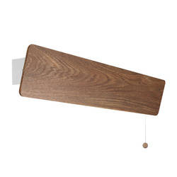 Lampa drewniana kinkiet OSLO LED palony dąb dł. 60cm 3000K | brązowy