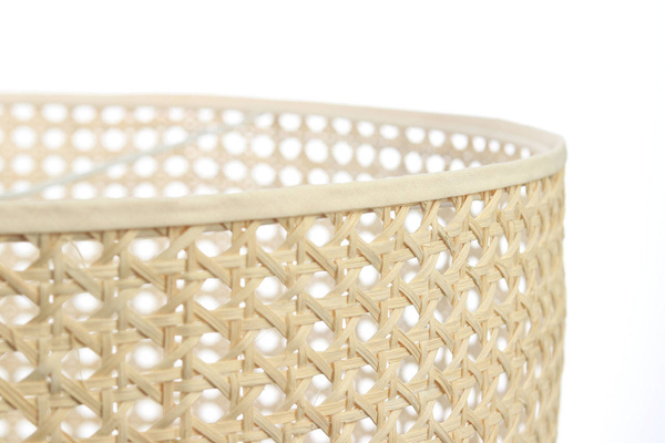 Lampa w stylu Boho Rotang z naturalnego ratanu- średnica 60 cm 