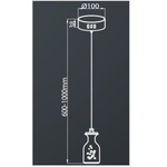 Lampa wisząca BOTTLE LED