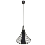 Lampa wisząca KAREN black śr:40cm