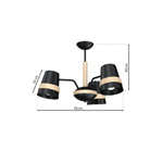 Żyrandol VENEZIA BLACK 3xE27 MLP5458
