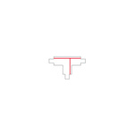 Łącznik CTLS RECESSED POWER T CONNECTOR LEFT 1 T-L1 8248