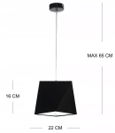 Lampa dziecięca pojedyncza Diament Mały1,  kolory do wyboru