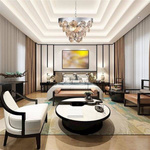 Żyrandol glamour GRACE CHROME ML5993