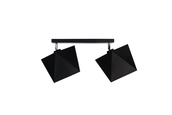 Lampa sufitowa dla dziecka czerwone abażury regulowana 2-punktowa Diament 2xE27 Led 