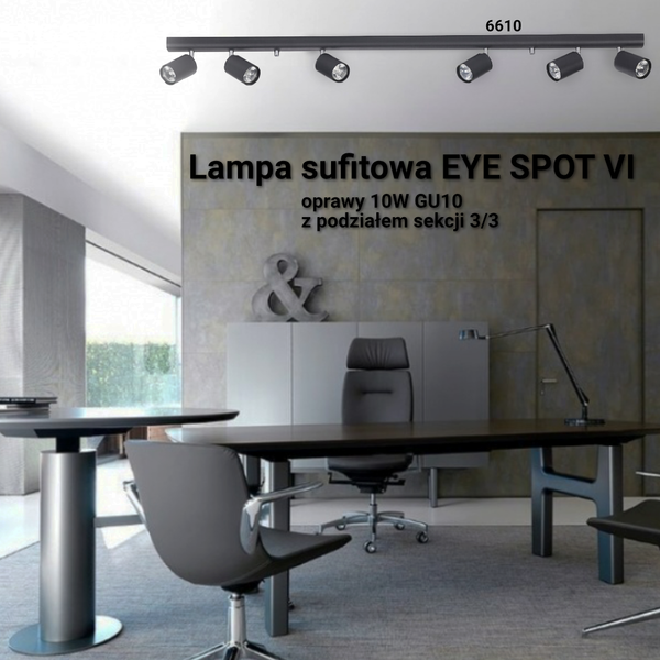 Listwa sufitowa EYE SPOT WHITE 119cm