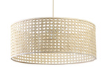 Lampa w stylu Boho Rotang z naturalnego ratanu- średnica 60 cm 