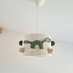 Lampa sufitowa do pokoju dziecka w stylu Boho Dinozaury 35 cm