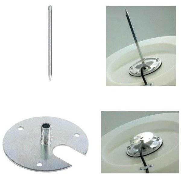 Lampa wisząca kula z pasków LED biały zimny 35W Cansas Candellux 31-43955
