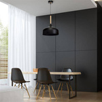 Nowoczesna lampa wisząca TAYLOR BLACK 1xE27 60W MLP6218