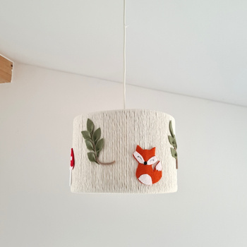 Lampa do pokoju dziecięcego w stylu Boho Leśna Przygoda