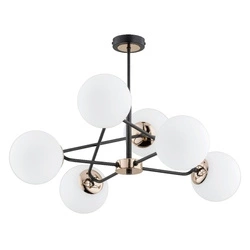 Lampa sufitowa ALFA SAGITO MOSIĄDZ 6xE14 60cm | 63099