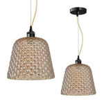 Nowoczesna lampa wisząca RIO bursztynowy ML5554