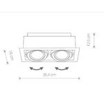 Lampa DOWNLIGHT ES111 BLACK