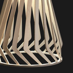 Lampa ze sklejki BIO 34cm GU10