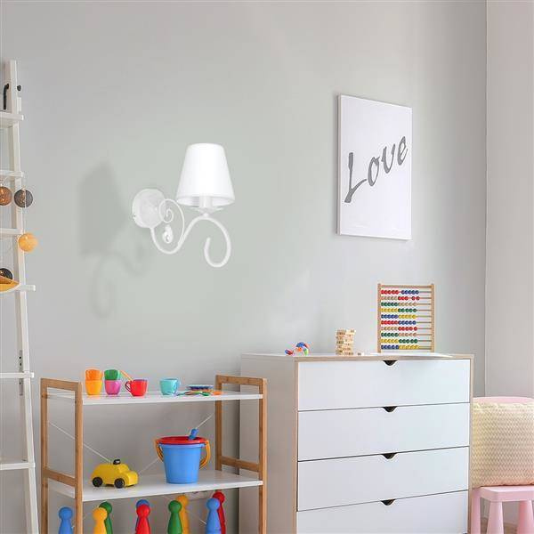 Kinkiet SARA WHITE 1xE14 MLP1047