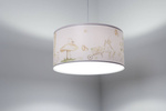 Lampa sufitowa dla dziecka Leśni Przyjaciele i Chmurki 50 cm