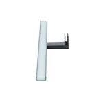 Kinkiet CEZANNE LED BLACK M 10677 IP44 4000K  | Czarny