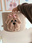 Lampa dla dziecka w stylu Boho Pieski