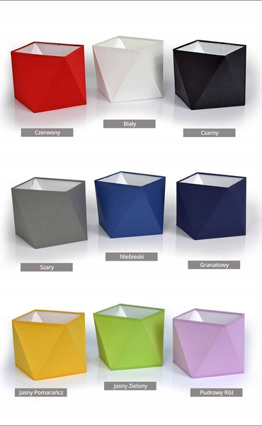  Lampa wisząca do pokoju dziecięcego kolorowa Świetlisty Diamencik 4xE27 Led