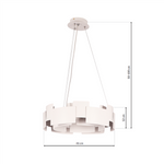 Lampa wisząca TORINO WHITE 24W LED ML6140