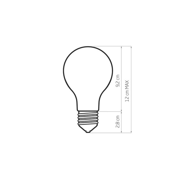 Lampa sufitowa i ścienna NOOK SENSOR na e27 10W IP44 wys. 15cm | czarny