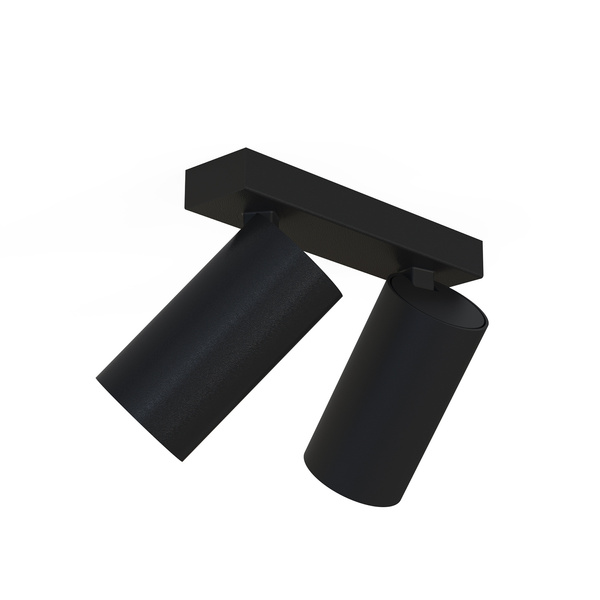 Lampa natynkowa sufitowa MONO II BLACK GOLD 10W GU10 | czarny złoty