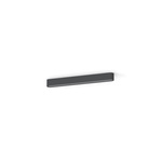 Lampa sufitowa SOFT CEILING LED GRAPHITE T8 11W 60x6cm | grafitowy