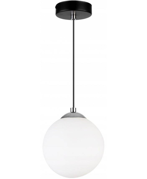 Elegancka Lampa Wisząca ze Szklanym Kloszem Kula