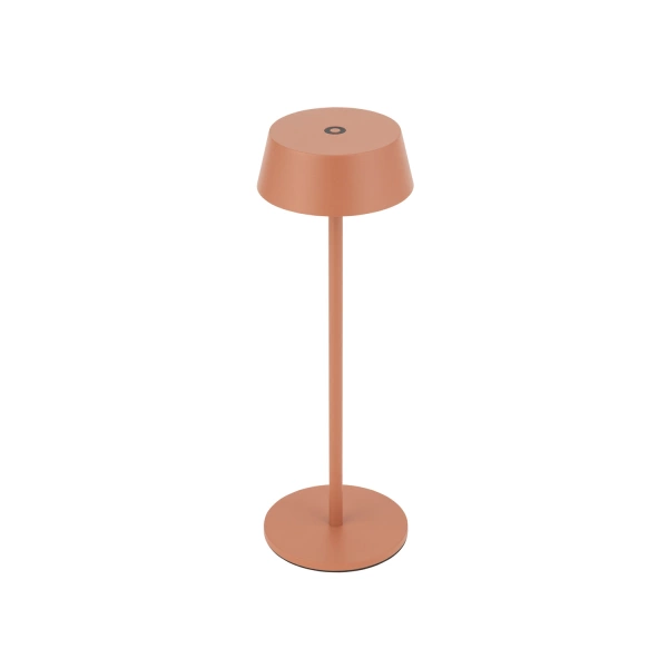 Lampa przenośna AMY LED 2W 3000K 170lm wys.32.5cm szer.10.8 IP54 ściemniacz włącznik | Brick red 11534